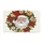 Santa Claus Head Christmas Wreath Poinsettia Holly - Holiday Home Decor Gift Doormat - 3