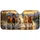 Galloping Horse Herd In Sunset Mountains Western Wilderness Decor For Equine Lovers Car Sunshade - 3
