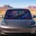 Neon Cosmic Sea Turtle With Tropical Fish For Ocean Lovers And Beach Road Trip Fans Car Sunshade - 4