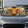 Highland Cow With Wildflowers Rustic Farmhouse Summer Road Trip Decor For Cow Lovers Car Sunshade - 5