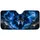 Storm Wolf With Lightning, Blue Moon, And Thunderclouds For Gothic Wildlife Fans Car Sunshade - 3