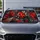 Red Ladybug And Autumn Leaves Botanical Decor For Daily Nature Drives And Garden Fans Car Sunshade - 5