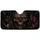 Menacing Cybernetic Skull With Red Eyes For Dark Sci Fi Daily Automotive Style Fans Car Sunshade - 3