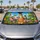 Safari Animals Jungle Scene For Fun Family Road Trips And Kid Friendly Travel Decor Car Sunshade - 4