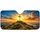 Christian Cross Sunrise Mountain Landscape For Faithful Daily Commute Inspiration Car Sunshade - 4
