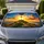 Christian Cross Sunrise Mountain Landscape For Faithful Daily Commute Inspiration Car Sunshade - 2