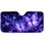 Luminous Purple Butterflies And Starlight Night Sky For Dreamy Summer Parking Escape Car Sunshade - 3