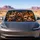 French Bulldog Road Trip Crew With Aviator Goggles For Dog Lovers And Daily Travelers Car Sunshade - 4