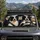 Realistic Border Collie Road Trip Duo For Dog Lovers And Daily Commuter Travel Fun Car Sunshade - 2
