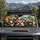 Happy Schnauzer Dog Pack Road Trip Scene For Travel Adventures And Pet Lovers Gift Car Sunshade - 2