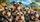 Happy Schnauzer Dog Pack Road Trip Scene For Travel Adventures And Pet Lovers Gift Car Sunshade - 6