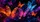 Luminous Neon Butterflies On Black For Dreamy Night Drive Decor And Butterfly Lovers Car Sunshade - 6