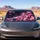 Sakura Cherry Blossom Katana Navy Anime Floral Decor For Japanese Aesthetic Fans Car Sunshade - 4