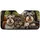 Happy Schnauzer Road Trip Crew With Cozy Cabin Travel Vibes For Dog Lovers And Pet Parents Car Sunshade - 3