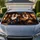 Happy Penguin Road Trip Cabin Scene For Cozy Summer Travel And Wildlife Lover Gifts Car Sunshade - 1