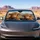 Highland Cow Road Trip Duo With Scenic Countryside Vibes For Rustic Animal Lovers Car Sunshade - 4