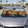 Highland Cow Road Trip Duo With Scenic Countryside Vibes For Rustic Animal Lovers Car Sunshade - 2