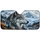 Realistic Gray Wolf Mountain Wilderness Scene For Road Trips And Outdoor Adventure Fans Car Sunshade - 3