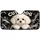 Cute Maltese Dog With Cream Fur Letters And Celestial Sparkles For Daily Commutes Car Sunshade - 3