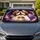 Realistic Shih Tzu Puppy With Heart Paws Galaxy Stars For Dog Lovers Road Trips Gift Car Sunshade - 1