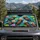 Cute River Otters With Water Lilies Aqua Pond Travel Decor For Animal Lovers Kids Car Sunshade - 2