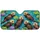 Cute River Otters With Water Lilies Aqua Pond Travel Decor For Animal Lovers Kids Car Sunshade - 3