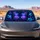 Fantasy Butterfly Starry Night Florals For Dreamy Goth Cottagecore Road Trip Lovers Car Sunshade - 4