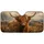 Highland Cow Rustic Farmhouse Decor For Country Animal Lovers And Scottish Gifts Car Sunshade - 3