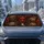 Crimson Oni Mask Dragon Japanese Tattoo Style UV Heat Blocker For SUV Truck Road Trips Car Sunshade - 4