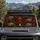 Crimson Oni Mask Dragon Japanese Tattoo Style UV Heat Blocker For SUV Truck Road Trips Car Sunshade - 2