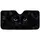 Black Cat Face With Glowing Eyes For Dark Aesthetic Gothic Decor And Halloween Cat Lovers Car Sunshade - 3