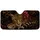 Resting Leopard With Rose Lily Moody Jungle Wildlife Decor For Safari Road Trips Car Sunshade - 3