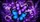 Luminous Blue Purple Butterflies Dark Floral Fantasy For Boho Goth Drivers Decor Car Sunshade - 6