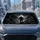 Moonlit Sasquatch Forest Scene For Gothic Outdoor Adventure Fans And Bigfoot Lovers Car Sunshade - 3