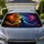 Mystical Tree Of Life Cosmic Watercolor Fantasy Decor For Spiritual Nature Lovers Car Sunshade - 1