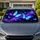 Luminous Blue Butterflies Cosmic Night Fantasy Decor For Dreamy Road Trips Travelers Car Sunshade - 1