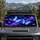 Luminous Blue Butterflies Cosmic Night Fantasy Decor For Dreamy Road Trips Travelers Car Sunshade - 2