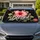Blessed Pink Hibiscus Floral Faith Decor For Daily Commutes And Christian Women Drivers Car Sunshade - 1