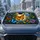 Monarch Butterfly Garden With Emerald Vines For Summer Road Trips And Nature Lovers Car Sunshade - 2