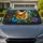 Monarch Butterfly Garden With Emerald Vines For Summer Road Trips And Nature Lovers Car Sunshade - 1