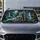 Moonlit Gray Wolves Waterfall Wilderness Scene For Outdoor Adventure Lovers And Campers Car Sunshade - 4
