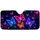 Neon Butterfly Glow With Midnight Navy Aura For Bold Night Drive Style Lovers And Dreamers Car Sunshade - 3