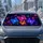 Neon Butterfly Glow With Midnight Navy Aura For Bold Night Drive Style Lovers And Dreamers Car Sunshade - 2