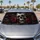 Gothic Skull With Crimson Roses Dark Romantic Decor For Metalhead Horror Fans And Goths Car Sunshade - 5