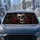 Gothic Skull With Crimson Roses Dark Romantic Decor For Metalhead Horror Fans And Goths Car Sunshade - 4