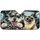 Shaggy Terrier In Sunglasses With Siamese Cat Road Trip Summer Pet Lovers Decor Gift Car Sunshade - 3