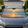 Ocean Sunrise Coastal Seascape With Turquoise Waves For Beach Lovers And Summer Travel Car Sunshade - 1