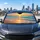 Ocean Sunrise Coastal Seascape With Turquoise Waves For Beach Lovers And Summer Travel Car Sunshade - 5