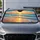 Ocean Sunrise Coastal Seascape With Turquoise Waves For Beach Lovers And Summer Travel Car Sunshade - 4