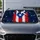 Distressed Puerto Rican Flag PR Stars For Boricua Pride And Parade Celebration Days Car Sunshade - 4